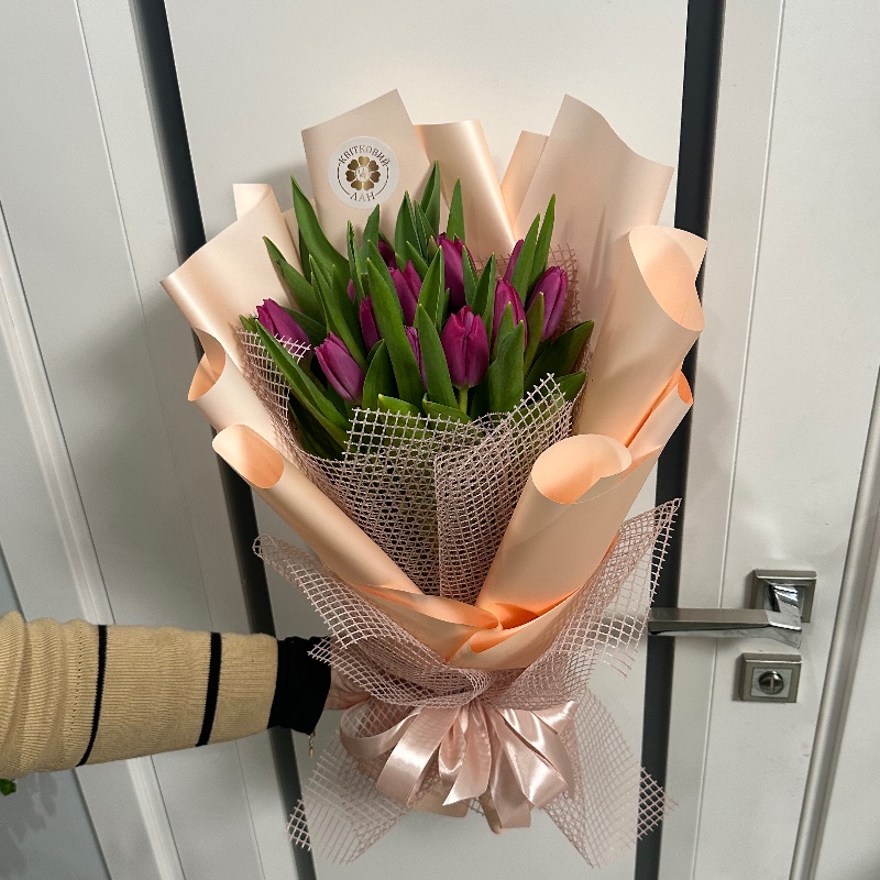 Букет Тюльпан Pink Ardour (Б0060) — КВІТКОВИЙ ЛАН