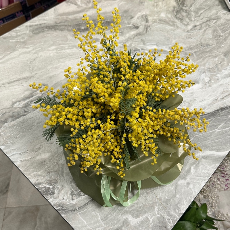 Букет Мімоза (К0093) — КВІТКОВИЙ ЛАН